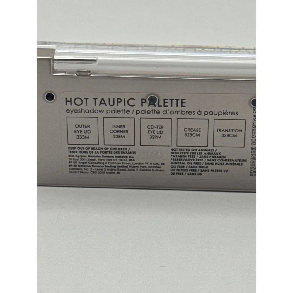 Natasha Denona Hot Taupic Palette‎ 5 Eyeshadows Mini Travel Size BNIB